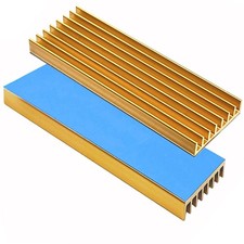 4PCS Anodized Aluminum Heatsink with with Thermal Conductive Adhesive Tape, 7... picture