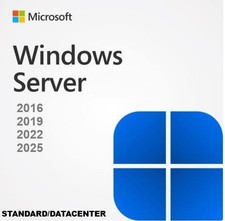 Microsoft Windows Server 2016 - 2025 Standard/Datacenter 16 Core Factory Sealed picture