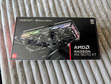 Yeston x GravaStar AMD Radeon RX 9070 XT 16GB RGB Lighting Graphics Card picture
