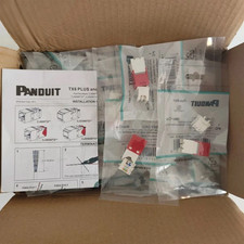 50Pcs New For Panduit CJ688TGRD Network Jack Red picture