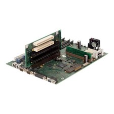 SIEMENS NIXDORF S26361-D943-A52 GS3 SOCKET 7 4x SIMM with RISER and CPU CACHE picture