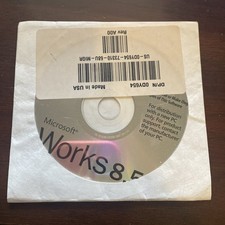 Microsoft Works Dell 8.5 CD  CD X11-45324 - SEALED NEW picture