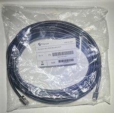 Polycom CAT5E SHLD RJ45 25FT Rev C Cable 2457-17977-001 CBL NEW SEALED PKG picture