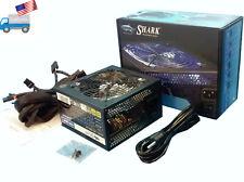 SHARK 1000W 80+ Gaming PC ATX 5-SATA Dual PCIe Silent 120mm Fan LED Power Supply picture