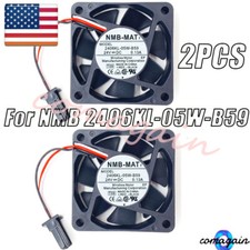 For NMB-MAT 2406KL-05W-B59 2406KL05WB59 60x60x15mm 6cm 24VDC 0.13A Cooling Fan*2 picture