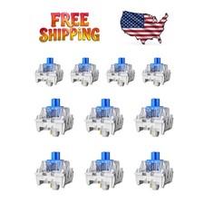 Blue Click Switches Set of 108 - Tactile Feedback for Enhanced Gaming Experience picture