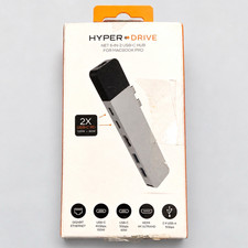 HyperDrive NET 6-in-2 USB-C Hub for MacBook Pro HDMI USB-C 2x USB-A Ethernet picture