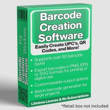 Barcode Generator Software 2026 – Create UPC, QR, 50+ Formats - For Windows PC picture