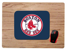 BOSTON RED SOX CUSTOM MOUSE PAD DESK MAT HOME SCHOOL OFFICE SPORTS GIFT picture