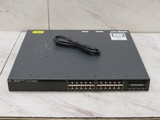 Cisco Catalyst WS-C3650-24TS-L 24-Port Gigabit 4x1G SFP LAN Base Switch picture