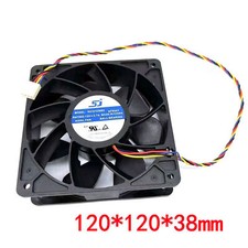 SG121238BS Double Ball Cooling Fan Fit for Antminer S7 S9 S11 E9+ L3+ T9+ M3/M10 picture