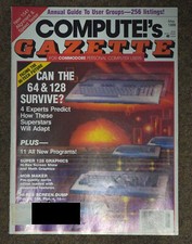 Compute's Gazette For Commodore Personal Computer Users May 1988 picture