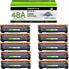 10x CF248A High Yield Toner Cartridge For HP 48A Laserjet Pro M15W MFP M29W M28W picture