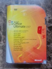 NEW SEALED Microsoft Office Ultimate 2007 Full Version Better Than Professional picture