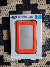 LaCie LAC9000298 Rugged Mini 2TB External Hard Drive - Orange picture
