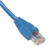  Cat6 PLENUM Patch Cable 150FT BLUE RJ45 CONNECTORS INSTALLED MADE IN USA CAT5E picture