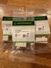 NEW LOT OF 3 ORTRONICS OR-KSHDMI HDMI FEMALE-FEMALE 19 PIN FOG WHITE picture