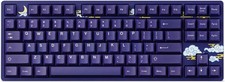 Drop Signatur Akatsuki Indigo TKL Mechanical Keyboard 87 keys Gateron Yellow KS3 picture