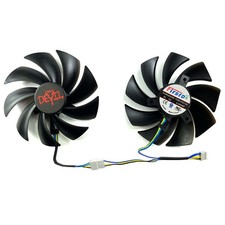For POWERCOLOR RX6600/RX6600XT/RX6650XT Red Devil Graphics Card Cooling Fans picture