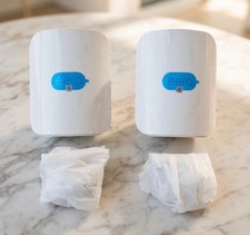 eero Pro 7 2-Pack Tri-Band Mesh WiFi 7 Router BE10800 Open Box Frontier White picture