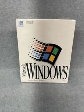 Microsoft Windows Version 3.1, 3.5” Disks - 1993 Big Box Sealed Brand New picture