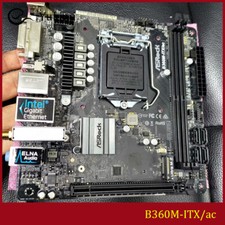 FOR ASROCK B360M-ITX/ac LGA 1151 DDR4*2 32GB Mini-ITX Motherboard Test OK picture