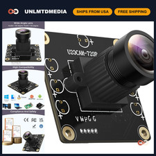 720P USB 2.0 UVC Camera, 120° DFOV, Compatible with Raspberry Pi & Jetson Nano picture