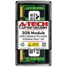 2GB DDR2 PC2-6400 SODIMM (Replacement for Ramaxel RMN1740EC48D8W-800) Memory RAM picture