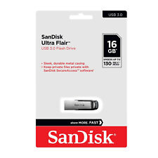 100pcs SanDisk 16GB Ultra Flair USB 3.0 150MB/s Flash Mini Pen Drive Thumb Stick picture