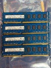 SK Hynix 16GB 4x4GB DDR3-1600 PC3-12800U Desktop RAM Lot Tested picture