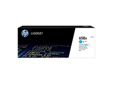 HP 658A Cyan Original LaserJet Toner Cartridge, ~6,000 pages, W2001A picture