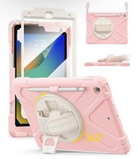 BRAECN for iPad 9TH/8TH/7TH Generation Case Heavy Duty Shockproof Case Pink picture