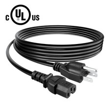 UL 6ft 16AWG 125V 15A Notched AC Power Cord For Cisco CAB-TA-NA C3650 3-Prong picture