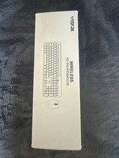 WISFOX Wireless Keyboard and Mouse Bundle Mint Green New In Box picture