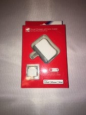 Universal Home Wall Travel Charger USB Sync Cable for iPod, iPhone, iPad NEW picture