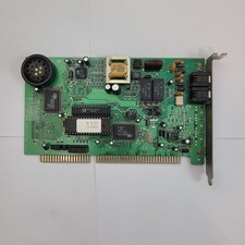 Cirrus Logic 33.6VIFX(C)G ISA Modem Card Vintage CL-MD4450C-SC-B 33.6K 9715 picture