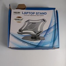 Laptop Stand - 360 Degree Rotation Aluminum Portable Adjustable picture