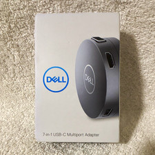Dell 7-in-1 USB-C Multiport Adapter w/ HDMI DP USB-A USB-C RJ-45 Gray picture