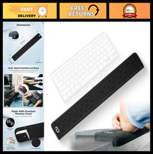 Ergonomic L-Shaped Desk Wrist Rest - Memory Foam Elbow & Forearm Support, Non-Sl picture