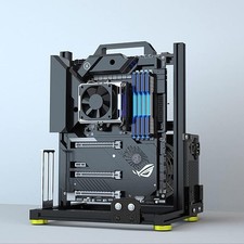 PC Creative Assembly Frame Test Bench，Open Air Frame Case, DIY Computer Motherbo picture