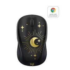 Logitech Compact Wireless Mouse, 2.4 GHz with USB Receiver, Magic Night picture