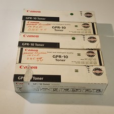 Canon GPR-10 Black Toner Cartridge Lot Of 5 Genuine New Sealed Box picture
