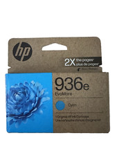 Original HP 936e Cyan EvoMore Ink Cartridge | Works with HP OfficeJet 9120 picture