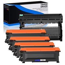 TN450 Toner DR420 Drum Unit for Brother HL2240 2242D 2270DW MFC7360N High Yield picture