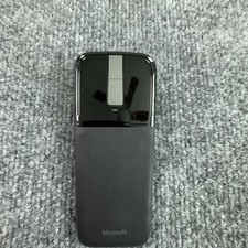 Microsoft Arc Touch Mouse 1428 Wireless USB Black Portable Dongle Not Included picture