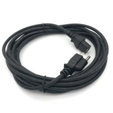 15FT COMPUTER POWER SUPPLY AC CORD CABLE WIRE FOR HP DELL ACER DESKTOP PC SYSTEM picture
