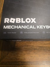 Roblox Wired Mechanical Keyboard with RGB lighting -Dark Theme picture