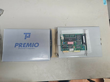 2x New Old Stock Premio Vintage ISA 8-Bit Serial RS232 COM Port Cards picture