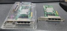 2x HP NC365T 593722-B21 593743-001 4-PORT ETHERNET SERVER Adapter - 1 new 1 used picture