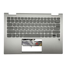 New Palmrest Backlit US Keyboard For Lenovo Yoga 730-13IKB Silver 5CB0Q95936 US picture
